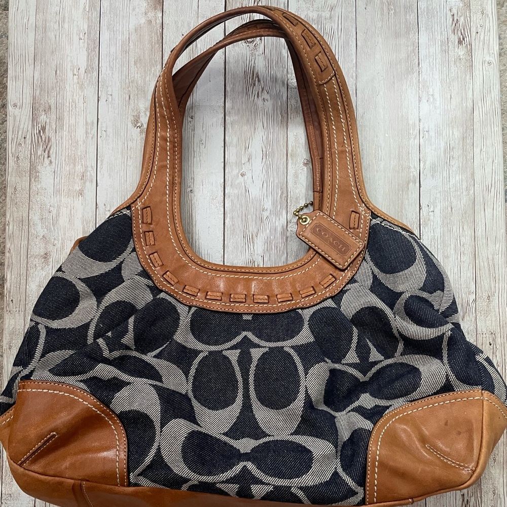 Coach Denim Bag